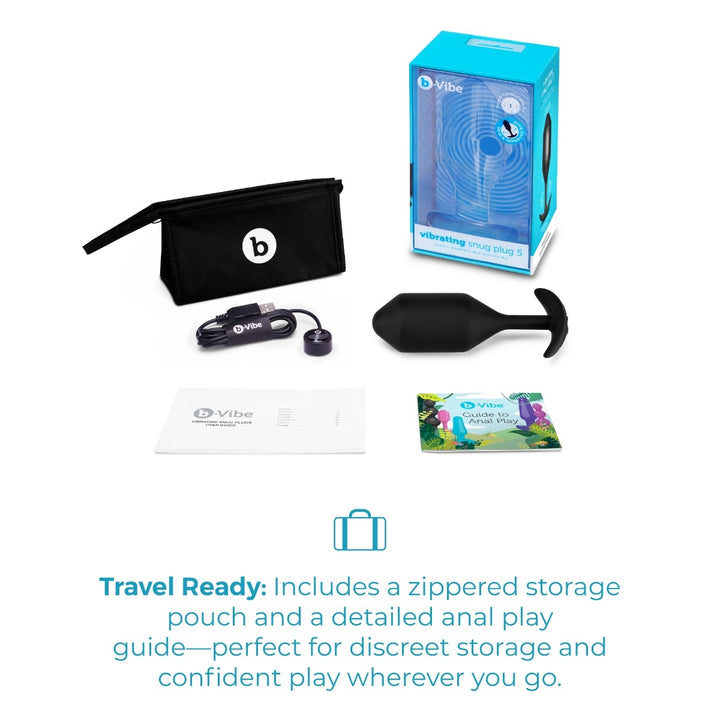 b-Vibe Snug Plug 5 packaging box artwork