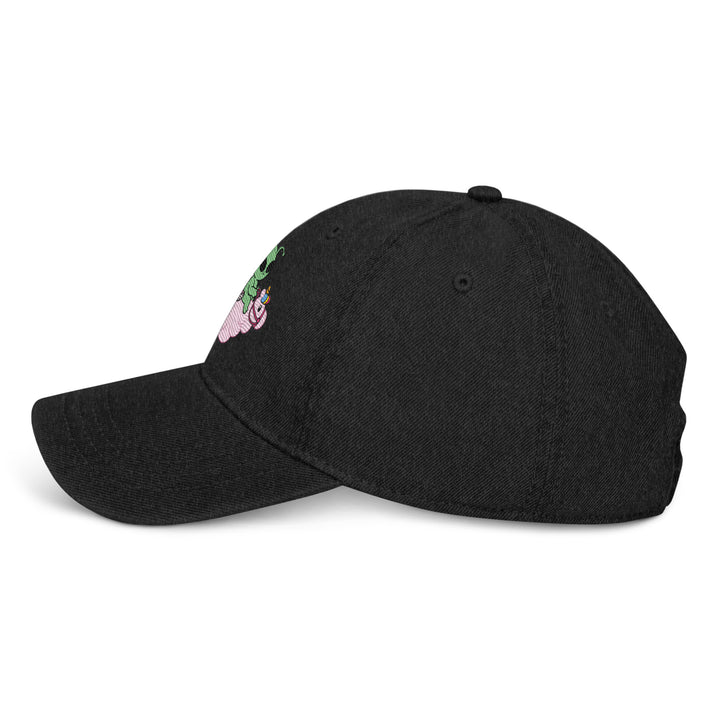 Cosmo &amp; Quim Mascot Dad Cap, black colorway | MOTHERLODE