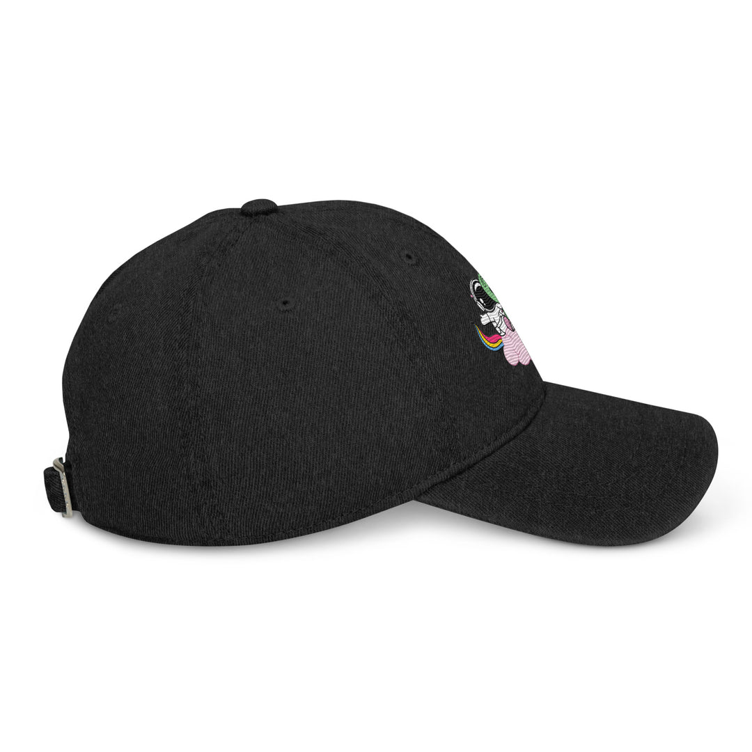 Cosmo &amp; Quim Mascot Dad Cap, black colorway | MOTHERLODE