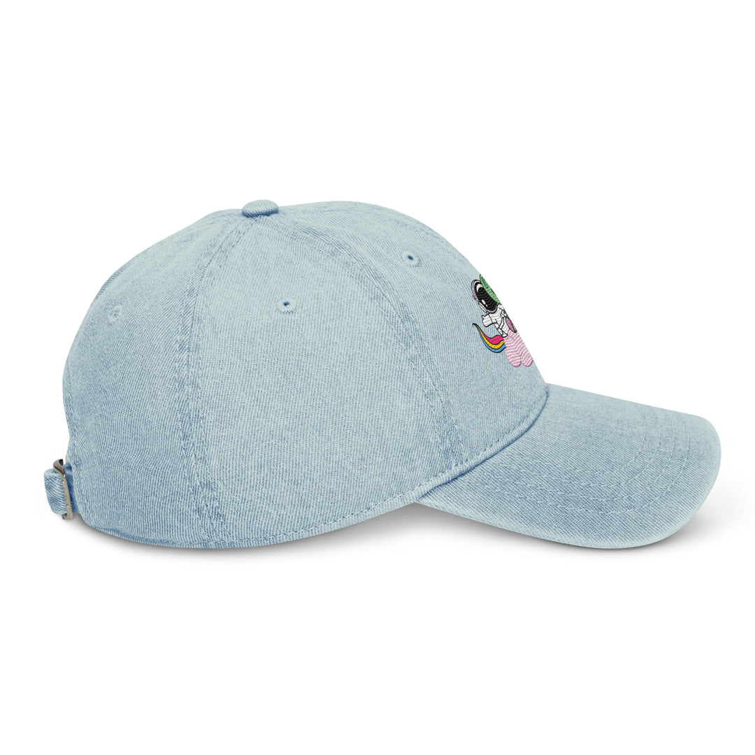 Cosmo &amp; Quim Mascot Dad Cap, light blue colorway | MOTHERLODE