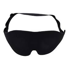 Sportsheets Blackout Blindfold – Memory Foam Sensory Deprivation Mask for Complete Darkness