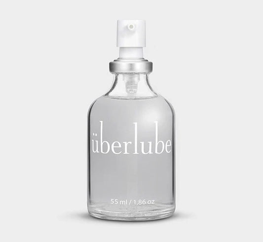 Überlube Silicone Personal Lubricant — Glass Pump Bottle