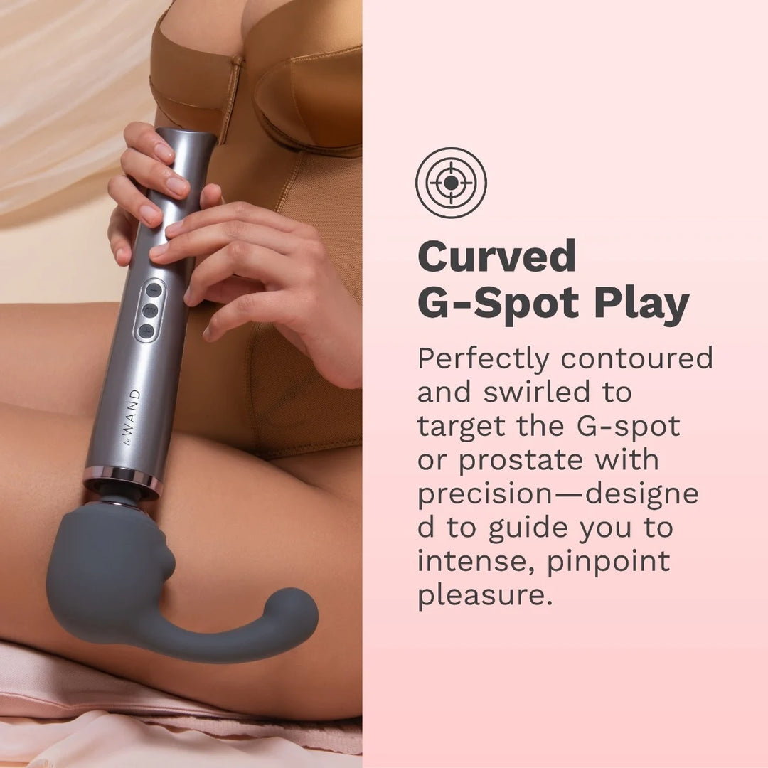 Le Wand Curve Weighted Silicone Attachment