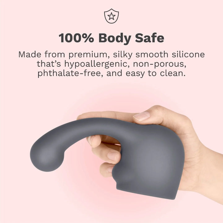 Le Wand Curve Weighted Silicone Attachment