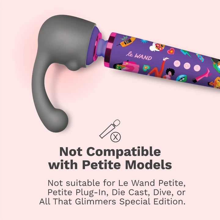 Le Wand Curve Weighted Silicone Attachment