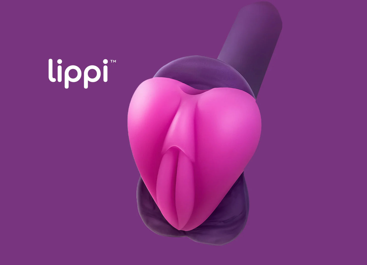 Banana Pants Lippi – Silicone Grinding & Stroker Base Attachment with Bullet Vibe Slot