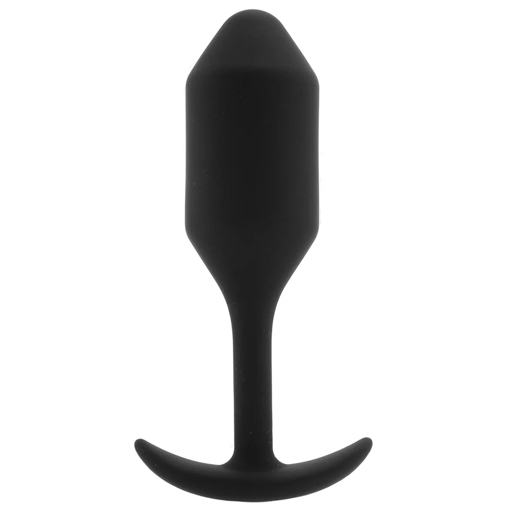b-Vibe Snug Plug 2 – Weighted Silicone Anal Plug