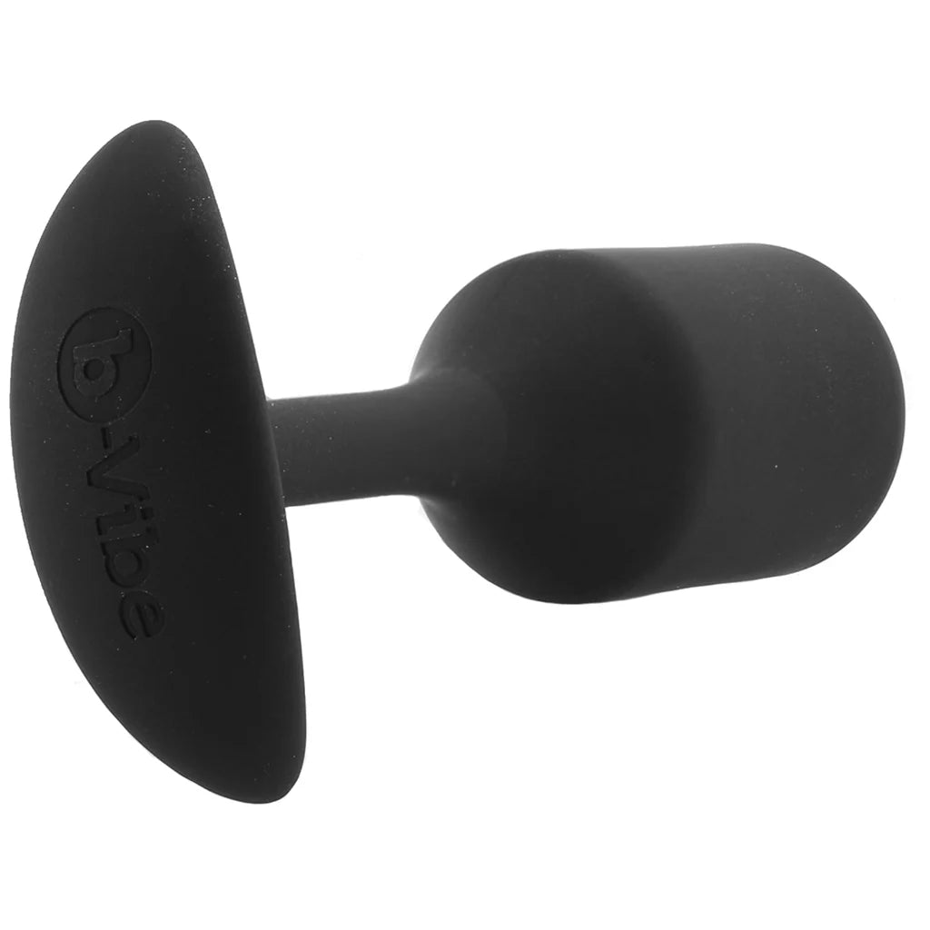 b-Vibe Snug Plug 2 – Weighted Silicone Anal Plug