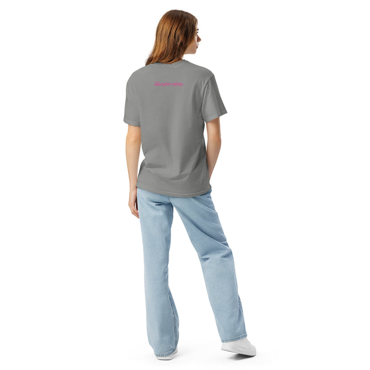Sex Is Not a Bad Word T-Shirt, grey colorway, back view | MOTHERLODE
