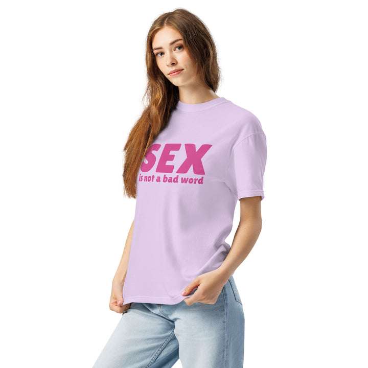 Sex Is Not a Bad Word T-Shirt, front view | MOTHERLODE